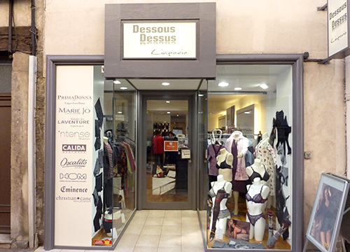 magasin dessous